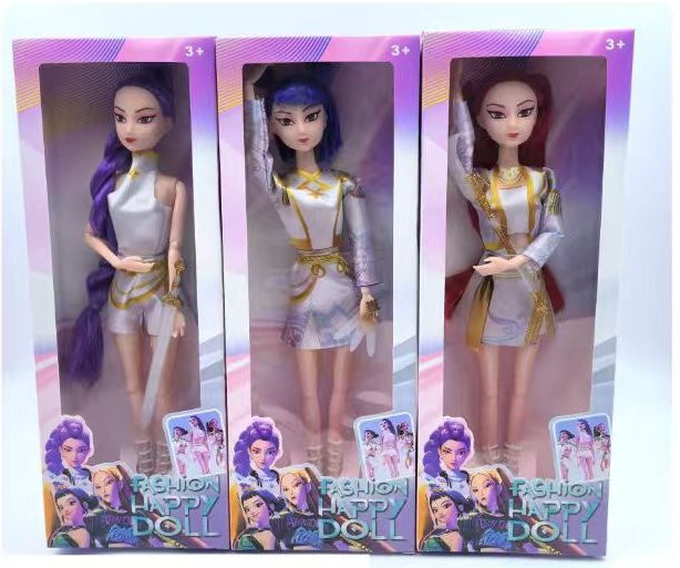 Hasbro Kpop Demon Hunters Rumi Mira Zoyi Charakterfigur, Einzelfigur, 11 Bewegliche Gelenke - Bild 1