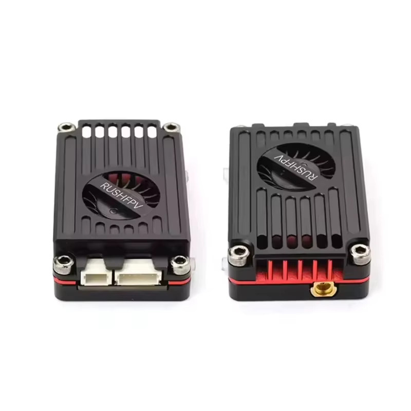 Rush Tank Max Solo VTX 2,5 W Hochleistungs-Videosender mit 48 Kanälen und CNC-Gehäuse in Schwarz für RC FPV Long Range Starrflügel - Bild 2