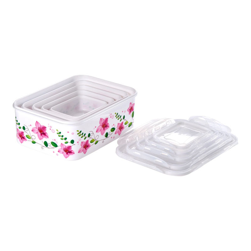 Genialo Klickdosen-Set Clematis, 10-teilig, mehrfarbig - Bild 2