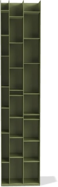 MDF Italia Random 3c Standregal in Grün für den Wohnraum - Bild 1