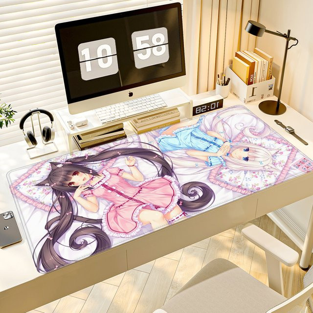 Mousepad XXL Home HD Nekopara Schreibtischmatte von HYBXAXC in Multicolour - Bild 1