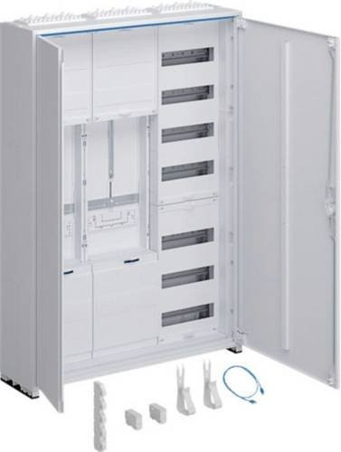 Hager ZB332P18KT Komplettschrank Verteilerkasten in Weiß B/H/T: 3,0 x 80,0 x 110,0 cm - Bild 1