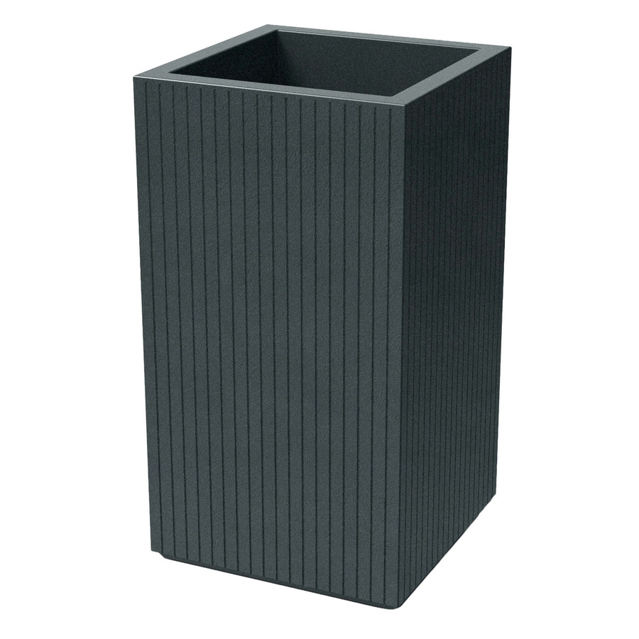 Prosperplast Blumentopf Coro Square in Graphit, B/T/H: 40 x 40 x 70 cm - Bild 2