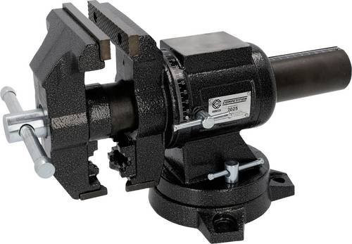 KS Tools Schraubstock 512.5060 in Schwarz aus Stahl - Bild 1