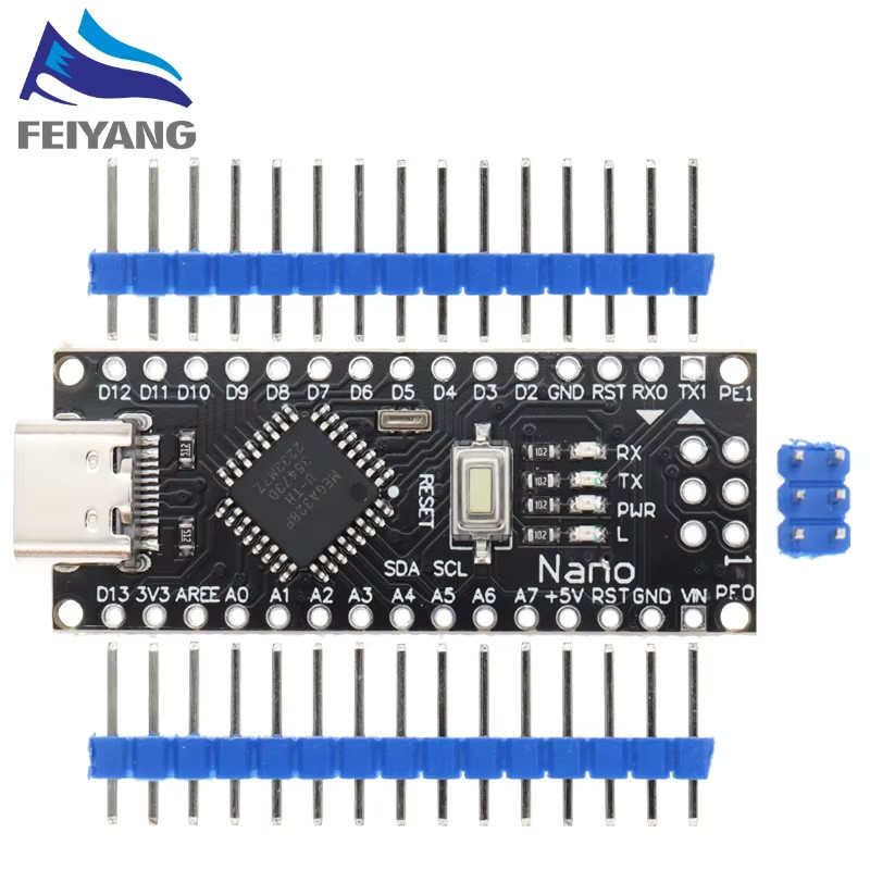 SAMIROB Nano 3.0 Controller ATMEGA328P mit Bootloader und CH340 USB-Treiber 16 MHz - Bild 2