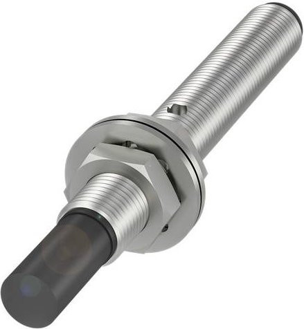 Balluff Induktiver Näherungsschalter BES M05ED-POC50F-S26G BES0139, nicht bündig, PNP, Öffner, Farbe: Silber, Durchmesser: 5 mm, Länge: 44 mm - Bild 1
