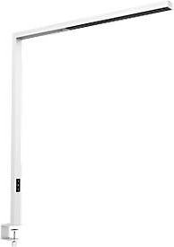 dotlux LED Tischklemmleuchte STLYEbutler in Weiß, dimmbar, mit Touch-Bedienung, ideal für Home-Office und höhenverstellbare Schreibtische - Bild 1