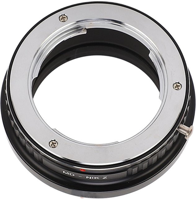 Objektivanschlussadapter Shoemst für Minolta MD Objektive auf Nikon Z Bajonett, Grau/Silber - Bild 1