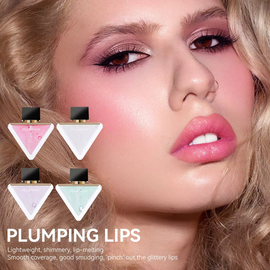MAXFINE Lipgloss, Nude, matt - Bild 3