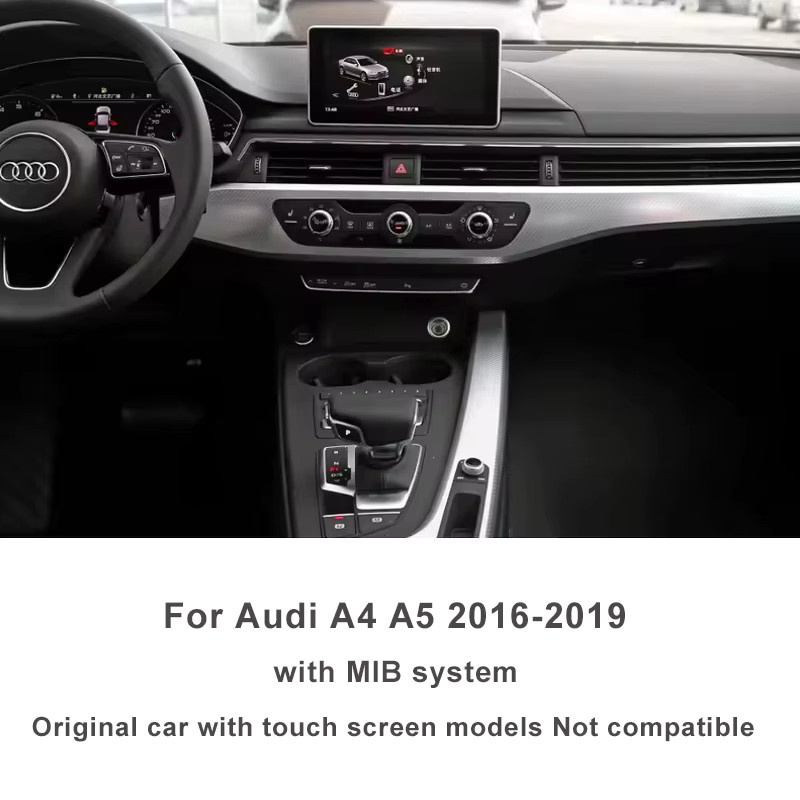AUTOABC Drahtloses CarPlay und Android Auto Interface für Audi A4 B9 sowie A5 (2016-2018) mit Mirror Link, AirPlay und Rückfahrkamera Unterstützung - Bild 4