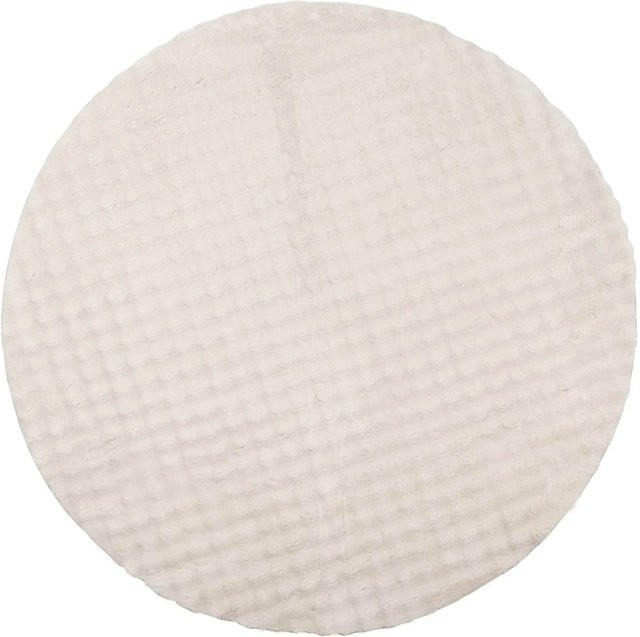 Runder Bereichsteppich vidaXL SIROLO in Beige aus Polyester, Durchmesser: 160 cm - Bild 1