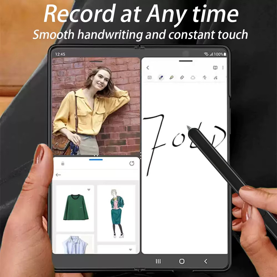Samsung S Pen Fold Edition Stylus für Galaxy Z Fold 6 und Z Fold 5 in Grün inklusive Ersatzspitzen - Bild 2