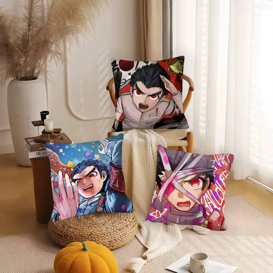 Kiyotaka Ishimaru Danganronpa Anime Kissenbezug Square, Mehrfarbig, 40 x 40 cm - Bild 3