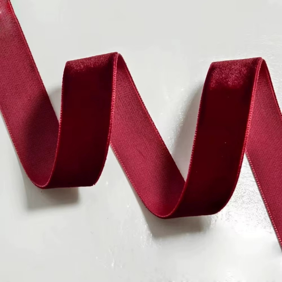 Rote Samtband Rolle für Geschenkverpackungen und DIY-Projekte, 5 Yards Länge - Bild 5