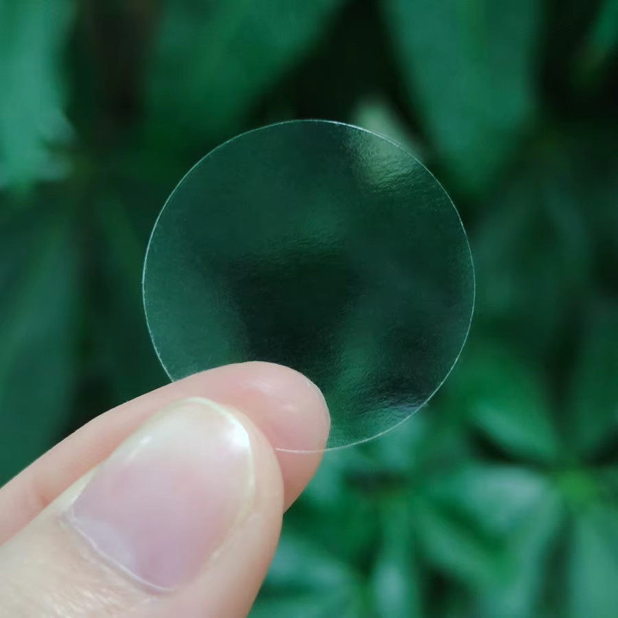 AnimeWorlds Store Transparente Runde Siegelaufkleber Selbstklebend für Geschenkboxen und Verpackungen 500 Stück pro Rolle - Bild 4