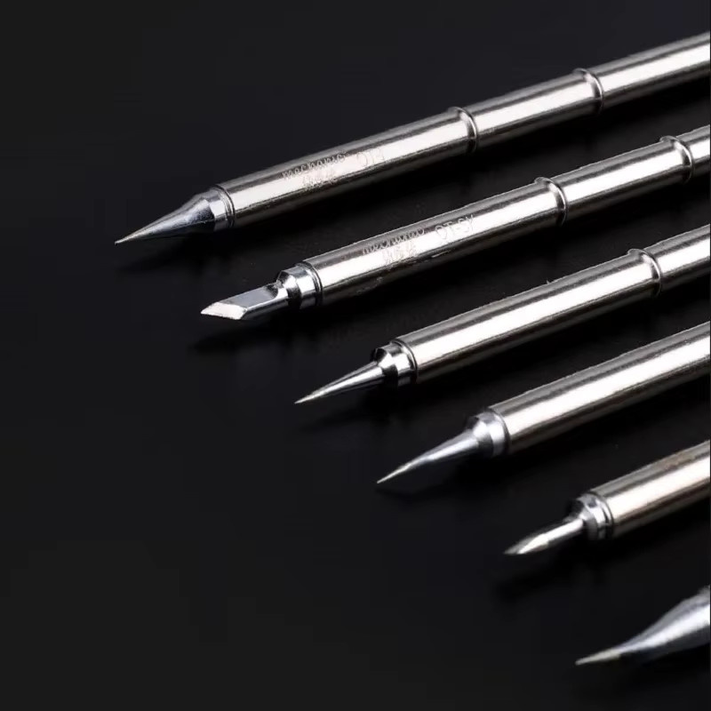 MECHANIC OT-Serie Schweißspitzen mit integrierter langer Lötkolbenspitze für T12 Pro-Lötstation, Silber - Bild 1