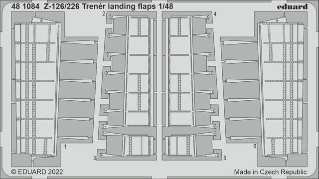 Eduard Z-126/226 Trener - Landing flaps - Bild 1