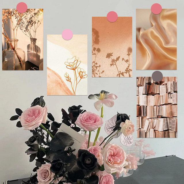 Beige DIY Postkarten aus Papier für Desktop und Wanddekoration - Bild 1