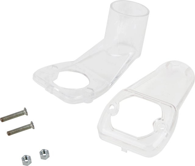 LUX-TOOLS Ersatz-Staubabsaugungs-Adapter für Oberfräse OF-1200 A aus transparentem Kunststoff - Bild 1
