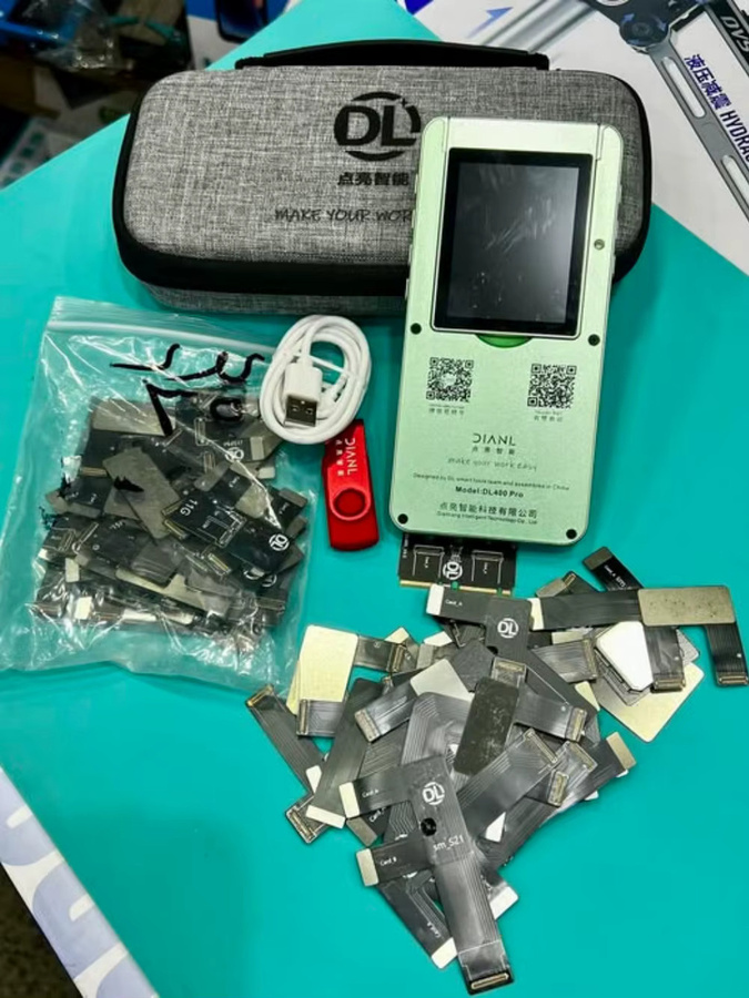 DL400 Pro LCD-Bildschirm-Tester mit Flexkabel für Samsung S25 Ultra S24 S23 S22 S21 sowie Flip 3/4/5 und A72 A71 Display-Testgerät zur Telefonreparatur - Bild 4