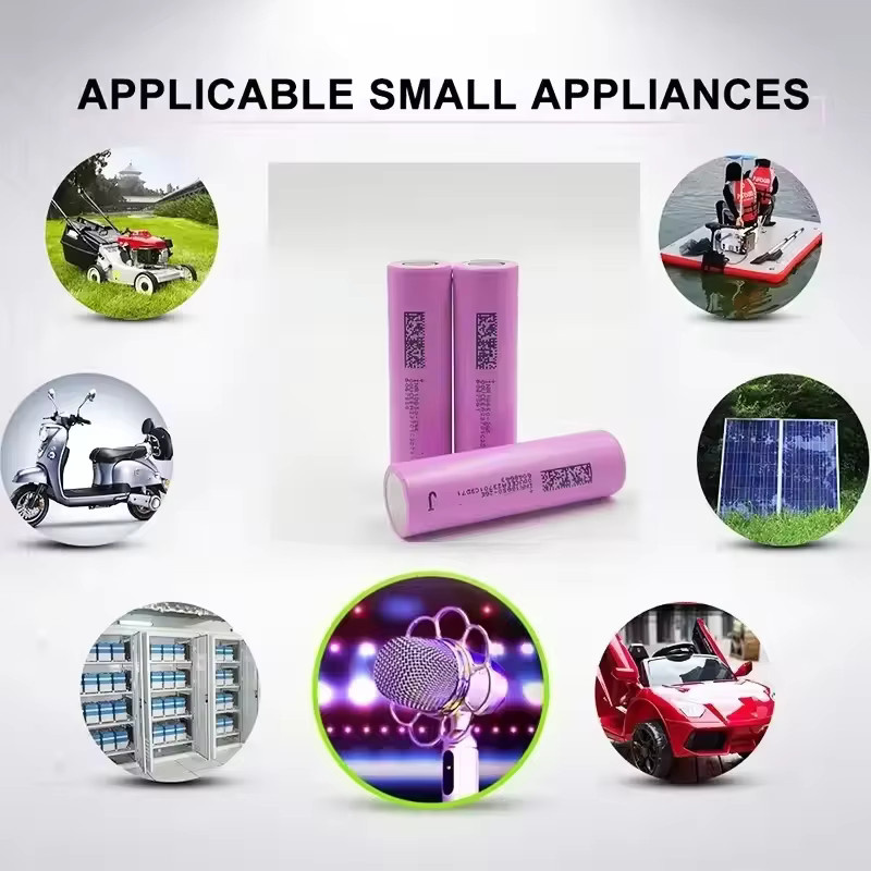 NDNNAS 18650 Lithium-Ionen-Akku mit 2600mAh und 3,7V für Powerbanks, Lampen und Taschenlampen - Bild 4