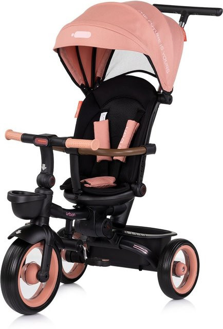 Chipolino Tricycle Urban Dreirad mit Licht, klappbar, rosa - Bild 1