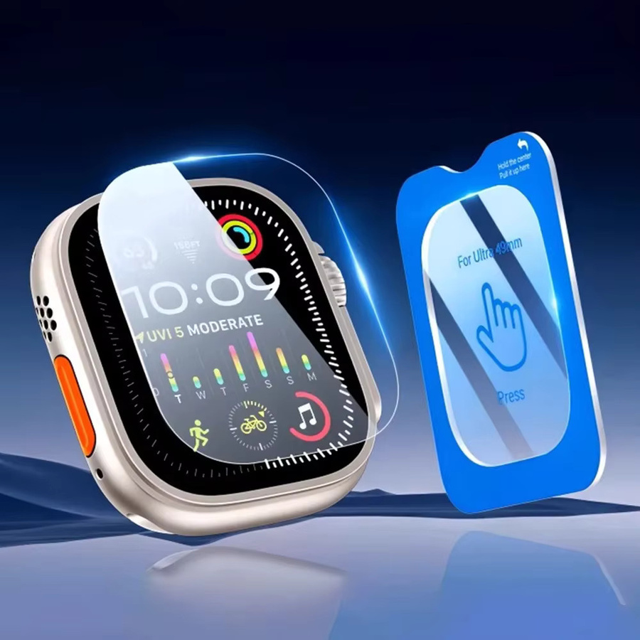 Schutzfolie aus gehärtetem Glas für Apple Watch Ultra 3, 49 mm, Unisex - Bild 3