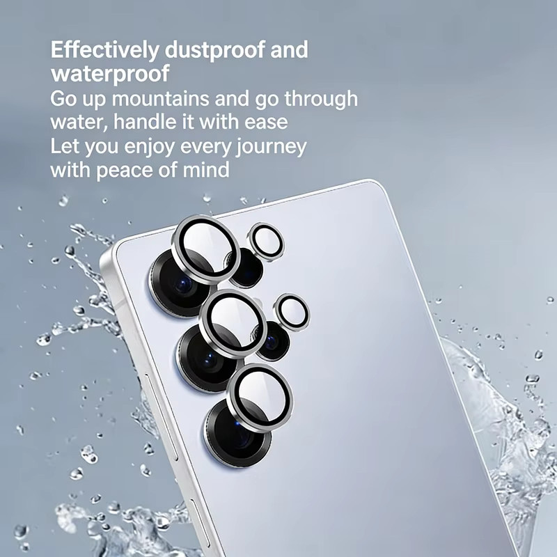 HD Clear gehärtetes Schutzglas für Samsung Galaxy S26 Ultra Plus S26+ mit Kameraschutz, transparent - Bild 3