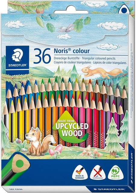 Staedtler Noris colour Buntstifte Set mit 36 Stück in Multicolor aus Holz - Bild 1