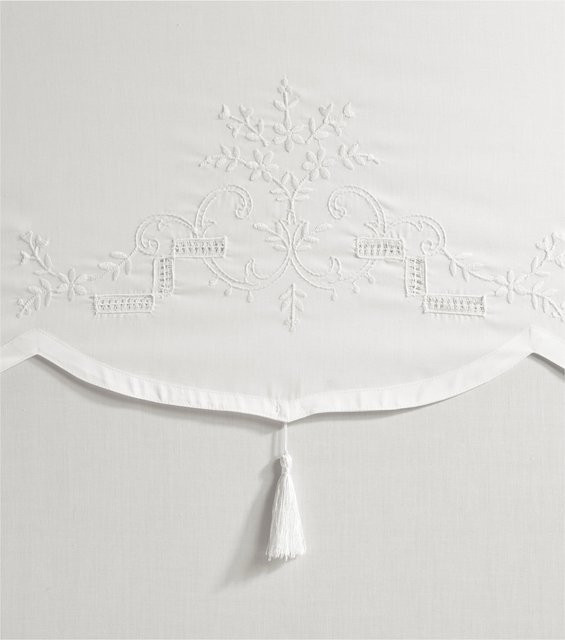 Bändchenrollo Heine Home in Weiß, blickdicht, 100% Polyester, Breite: 130 cm - Bild 1