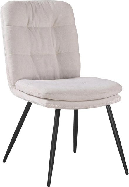 Mömax Stuhl Nova in Beige mit Stoffbezug für dein Esszimmer - Bild 1
