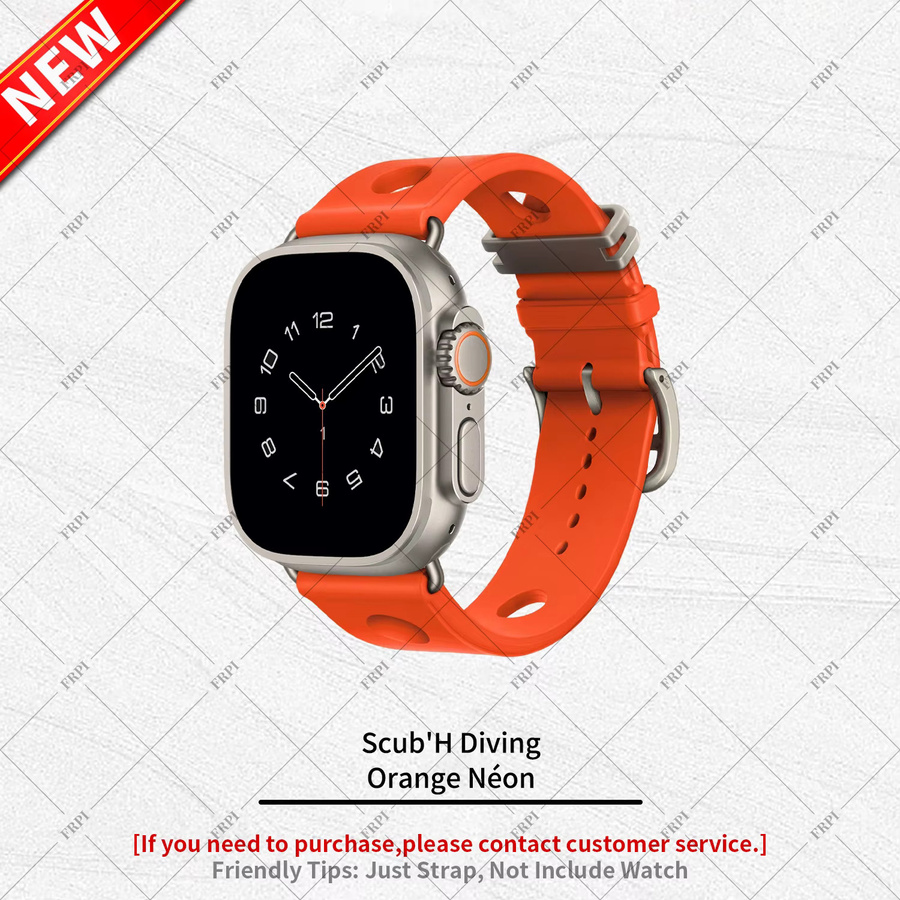 Scub’H Taucher-Titanschnalle für Apple Watch, Titan, Unisex - Bild 2