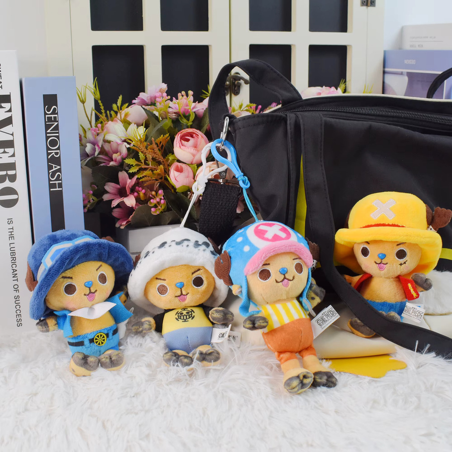 ONE PIECE Plüsch-Anhänger Luffy, Puppe, 12cm - Bild 2