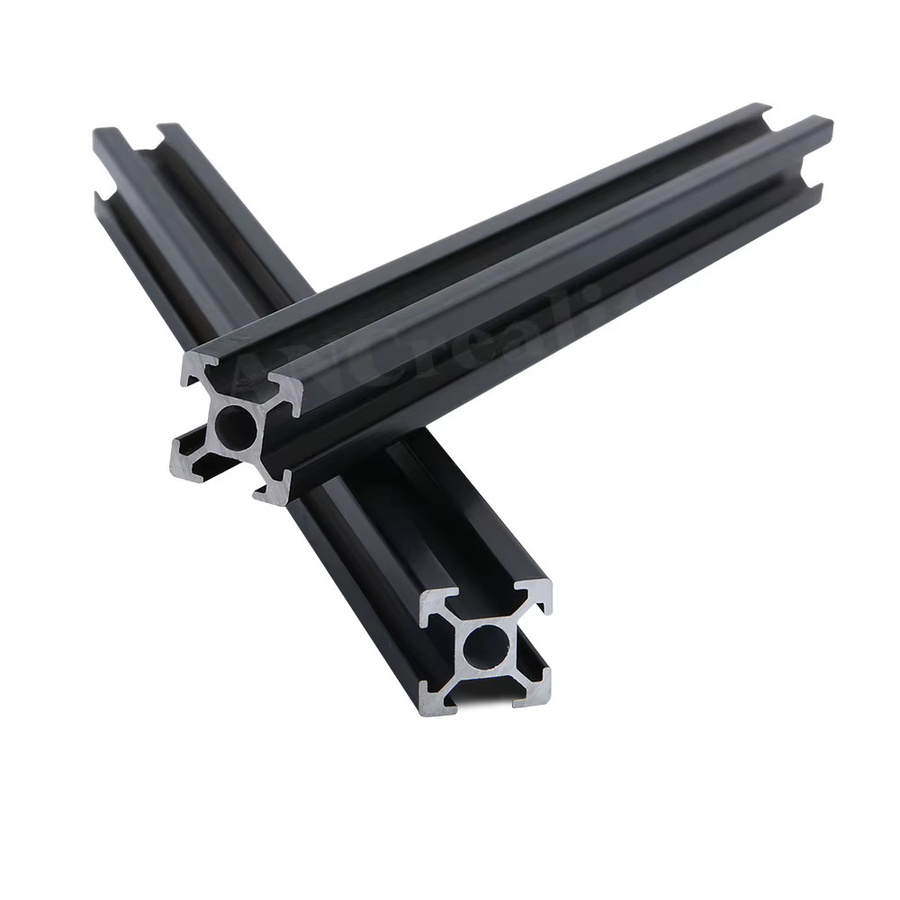 SANBrother Aluminium Profil 1515 eloxiert für DIY 3D-Drucker und CNC-Werkbank, Länge: 100 cm, Farben: Silber oder Schwarz - Bild 3