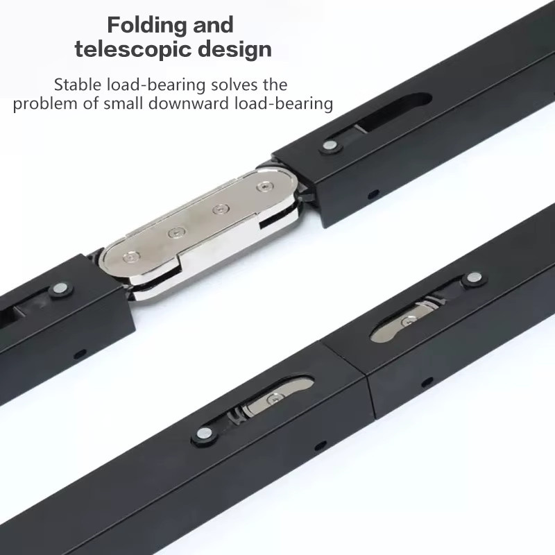Multifunktionaler Push-Pull Klapptisch von SSOUIM mit versteckter Teleskop-Aufbewahrung und Hardware - Bild 4