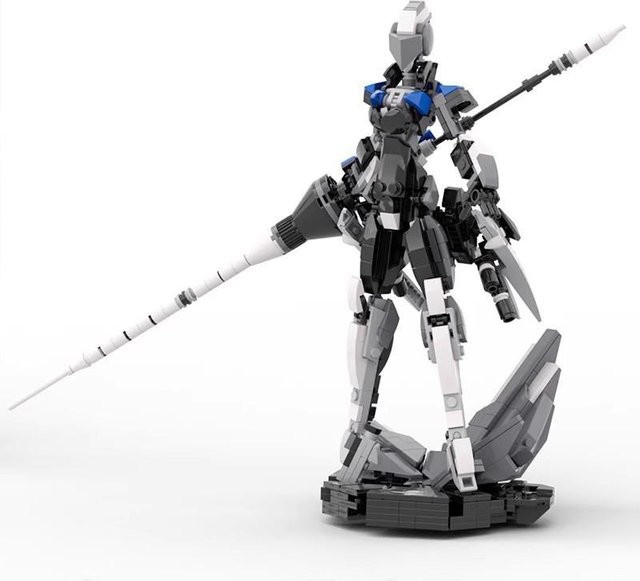 Star Plan Roboter Bausteine, Göttin des Krieges Super Machine, Schwarz, ab 3 Jahren - Bild 1