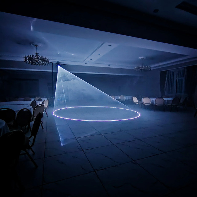 EMMA 3D-Animations-Disco-Laser Projektor mit Cinderella-Effekt und DMX-Steuerung in Schwarz - Bild 1