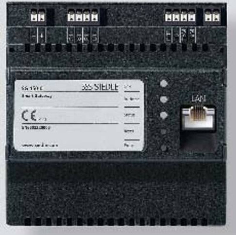 Siedle Smart Gateway SG 150-0 Schnittstelle In-Home-Bus und IP-Netzwerk in Schwarz - Bild 2