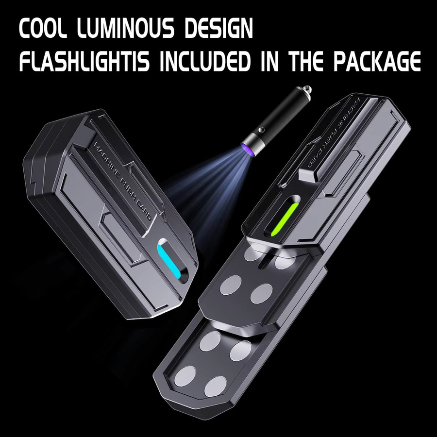 YIJOO Magnetischer Push-Slider, 3-stufig, Metall, Zappelspielzeug - Bild 4