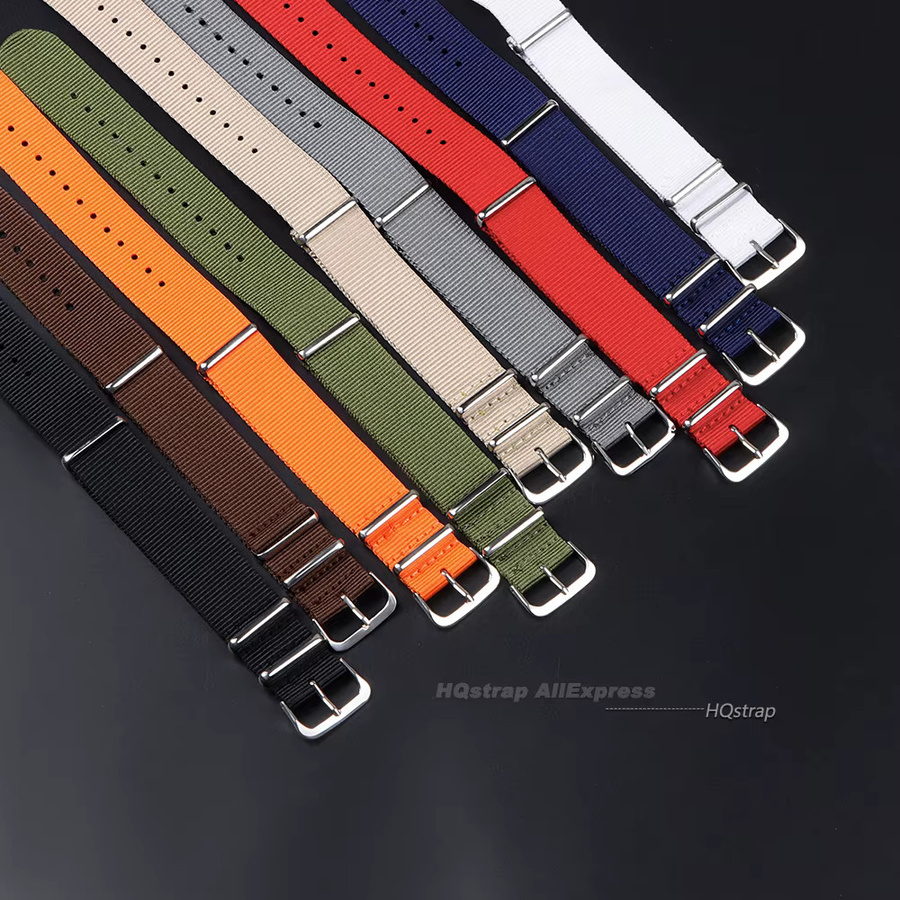 HQstrap Uhrenarmband Nylon, Klassisch, Unisex - Bild 2