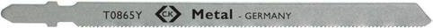 C.K Stichsägeblatt für Metall, 5 Stück auf Karte, Silber - Bild 1