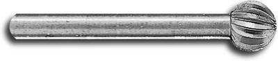Donau Elektronik Frässtift Kugel in Silber, Durchmesser: 6 mm, Schaftdurchmesser: 3 mm - Bild 1