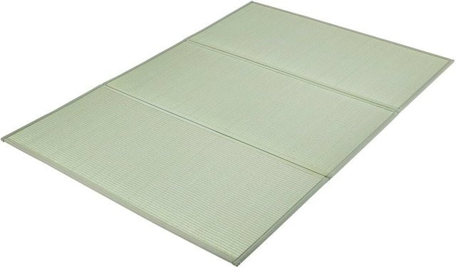Buying Solutions MB Japanische Tatami-Matte King Faltbar und Rutschfest aus Binsen in Grün - Bild 1