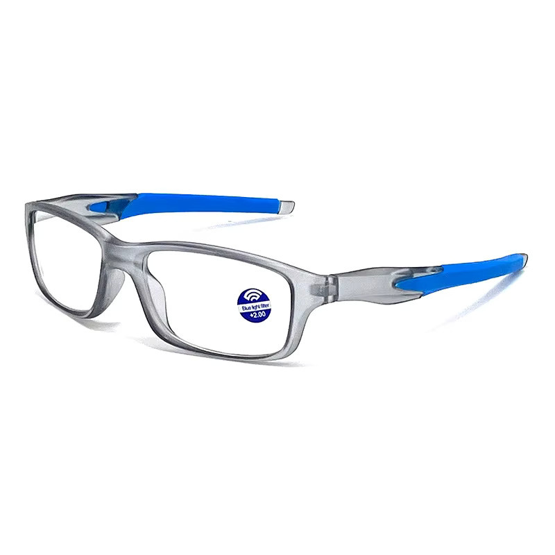 KLASSNUM Lesebrille, Kunststoff, Vollrand, rechteckig, transparent, Unisex - Bild 2