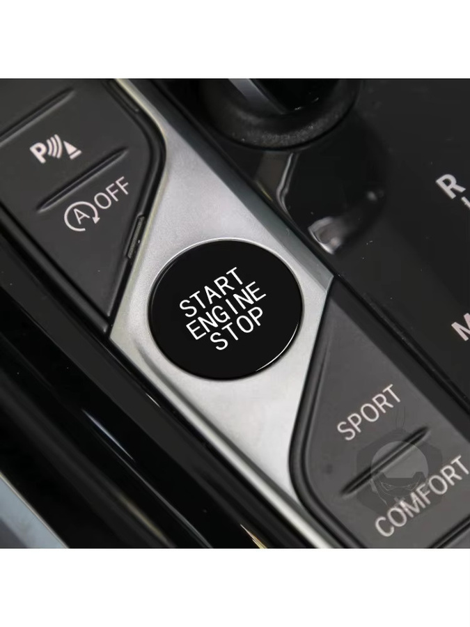 Auto Motor Start Stop Schalter Zündknopf Ersatz für BMW 3er G20, X3 G05, X4 G06, X5 G07, M4 G14, Z4 G29 und X1 F40, F44 - Bild 4