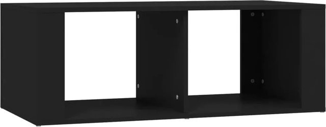 vidaXL Couchtisch modern in Schwarz aus Holzwerkstoff, B/T/H: 100 x 50 x 36 cm - Bild 1