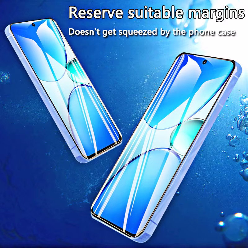 Set aus 1-4 HD-Displayschutzfolien aus gehärtetem Glas für Realme C85 4G, transparent, kratzfest und fingerabdruckkompatibel - Bild 4