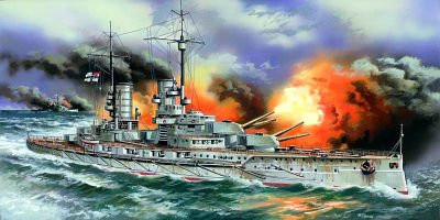 ICM WWI Deutsches Schlachtschiff Markgraff, Fahrzeuge - Bild 1