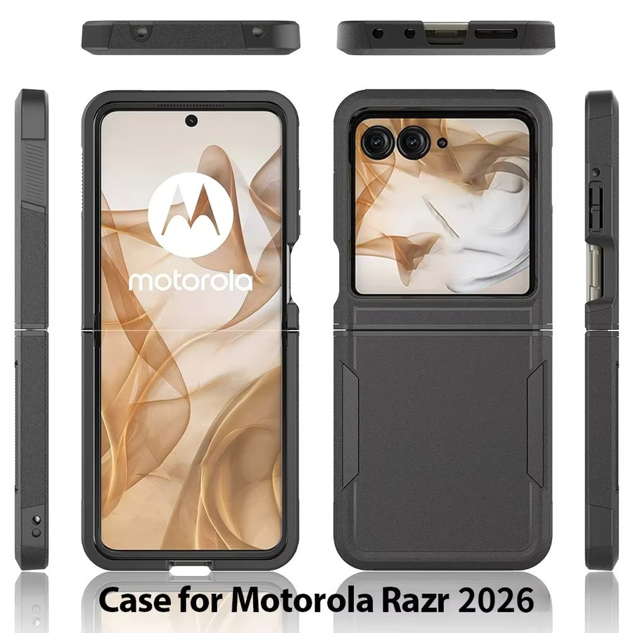 Robuste Armor PC OTT-BOX Handyhülle für Motorola Moto Razr 50 40 20 (Verfügbar in Blau und Schwarz) - Bild 6