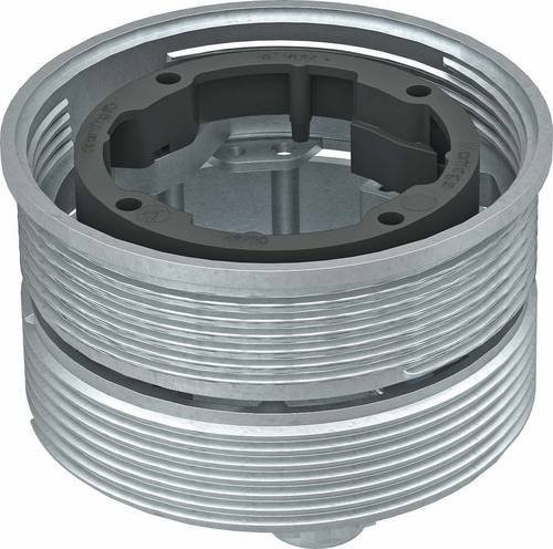 OBO Bettermann US80 DB 38 Einbau-Dose aus Zinkdruckguss in Silber - Bild 1